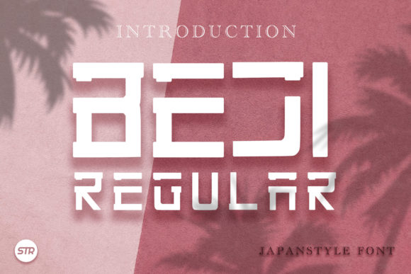 Beji: A Japanese Display Font for Modern Web Layouts