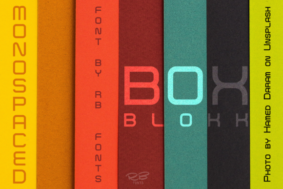 Box Blokk Font for Bold Design