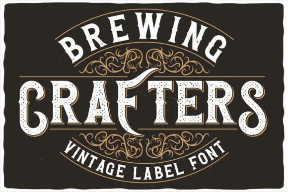 Brewing Crafters Font for Business Branding