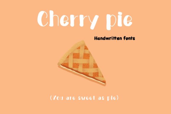 Cherry Pie Font for Creative Projects