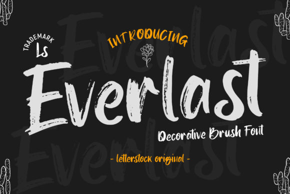 Everlast Font: Bold & Brushed Display