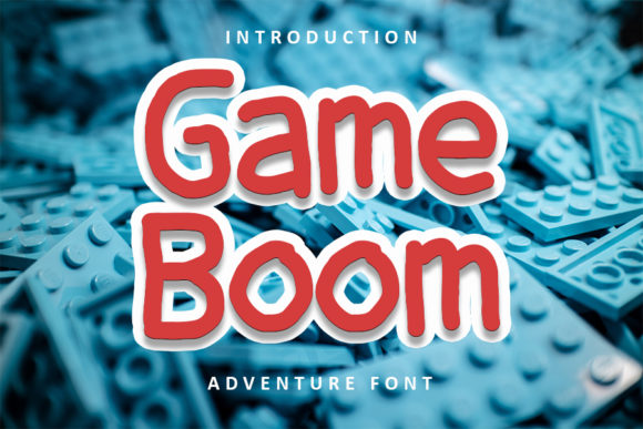 Game Boom Font for Creative Brands