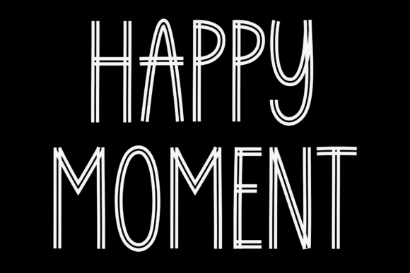 Happy Moment Font for Business Branding
