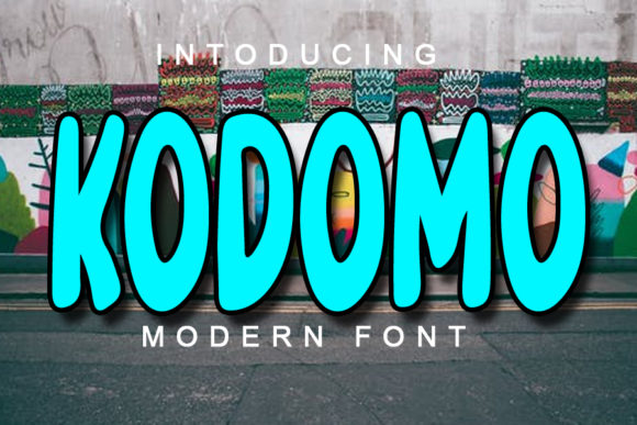 Kodomo: A Fresh Font for Business Branding