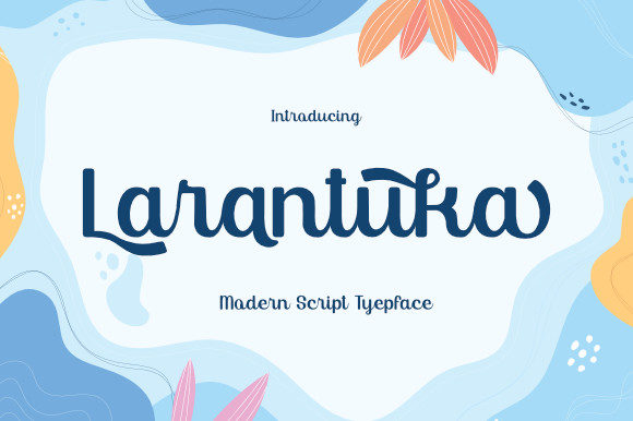 Larantuka: The Cool Display Font for Modern Branding