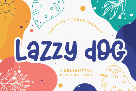 Lazzy Dog Font for Creative Design