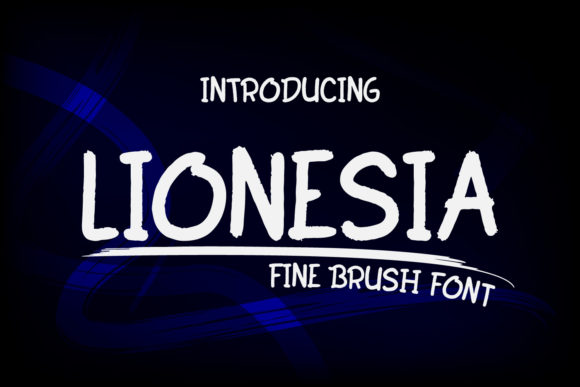 Lionesia Font for Business Branding