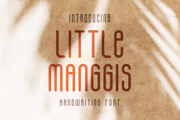 Little Manggis: A Retro Display Font for Creative Projects