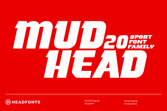 Mudhead Family Font for Bold Branding