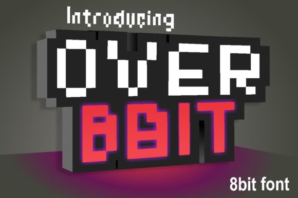 Over 8 Bit Font Review