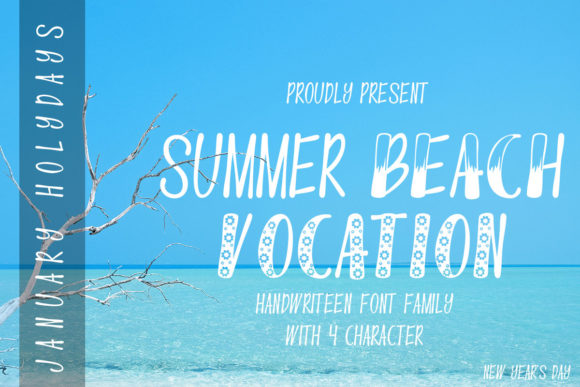 Summer Beach Vocation Font