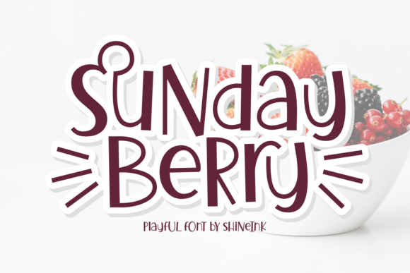 Sunday Berry: The Perfect Display Font for Handmade Brands