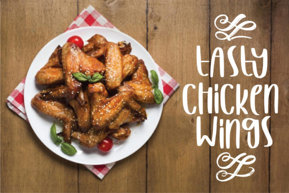 Tasty Chicken Wings Font