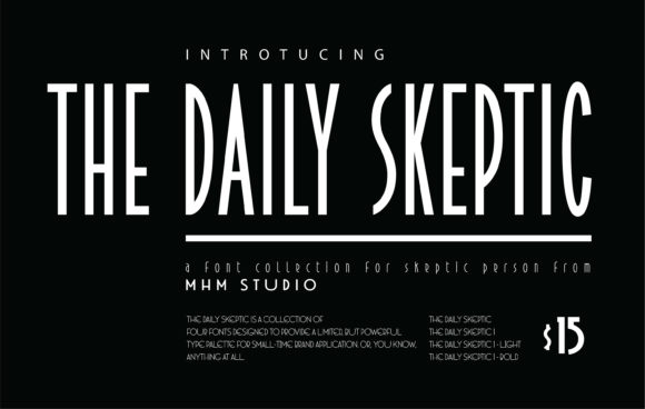 The Daily Skeptic Font
