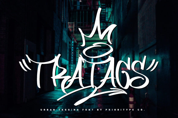 Tratags: A Bold Font for Digital Campaigns