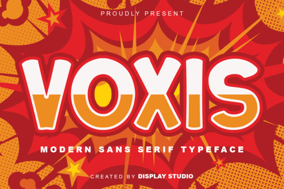 Voxis Font for Editorial Design